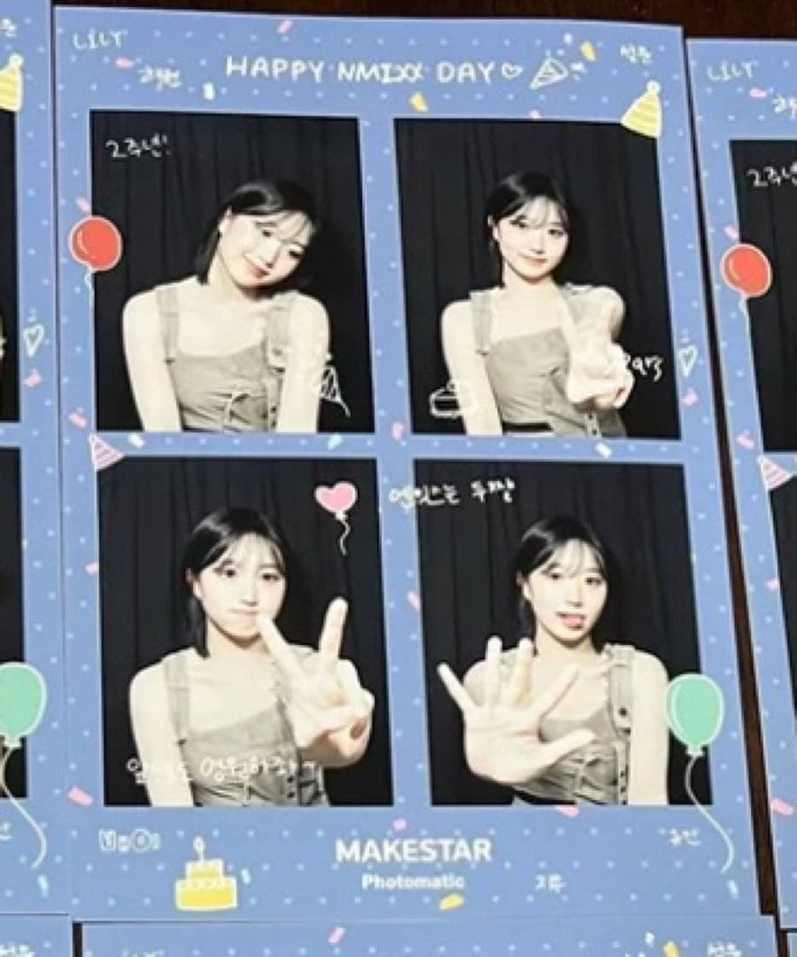 NMIXX へウォン makestar 2周年　当選者限定