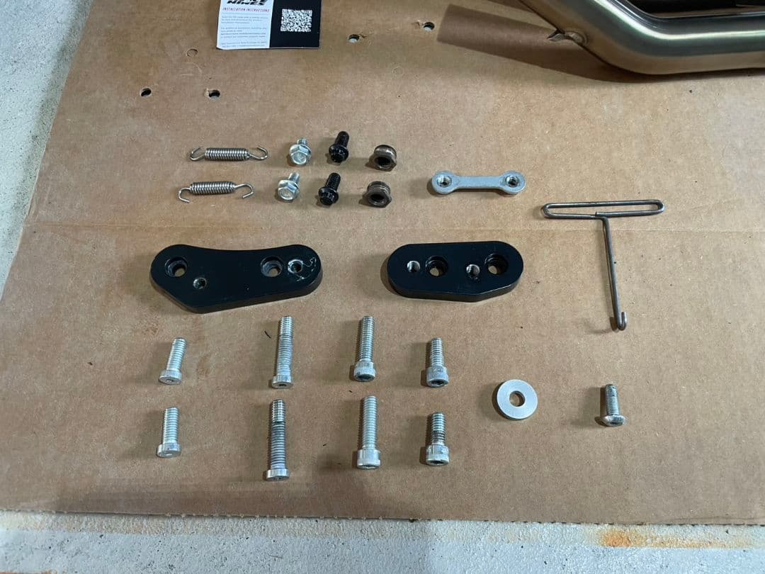 バンス＆ハインズ （VANCE&HINES)ステンレス 2in1 アップスイープ