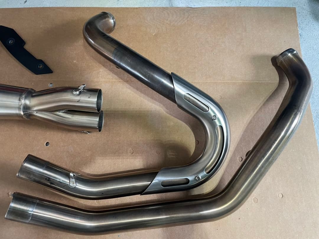 バンス＆ハインズ （VANCE&HINES)ステンレス 2in1 アップスイープ