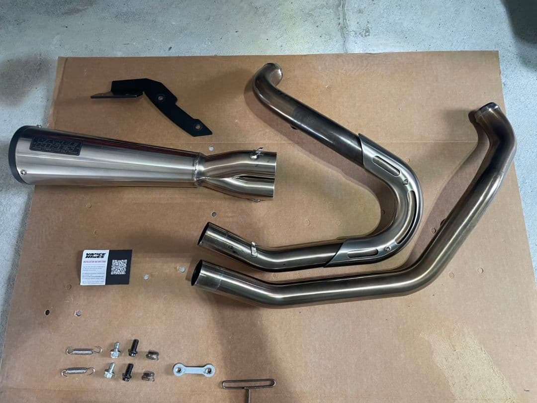 バンス＆ハインズ （VANCE&HINES)ステンレス 2in1 アップスイープ