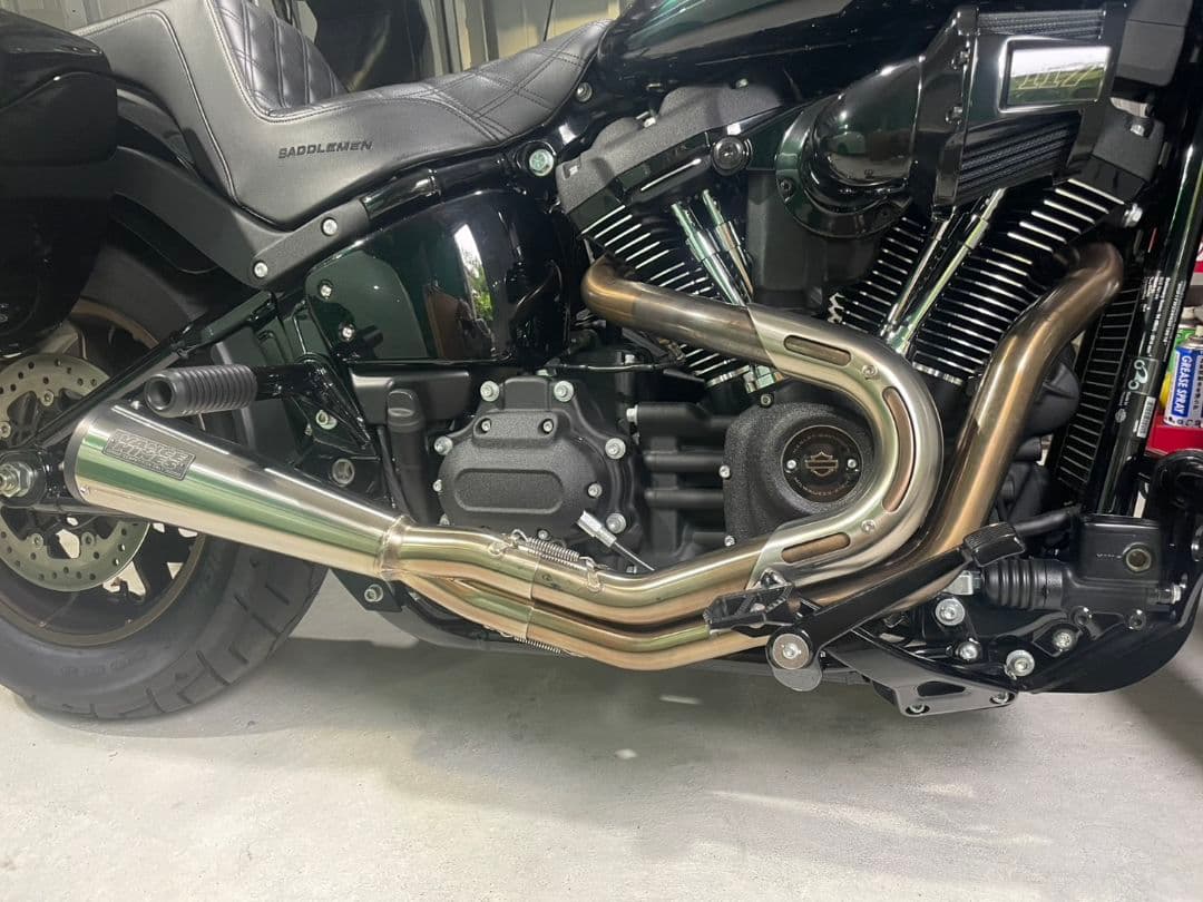 バンス＆ハインズ （VANCE&HINES)ステンレス 2in1 アップスイープ