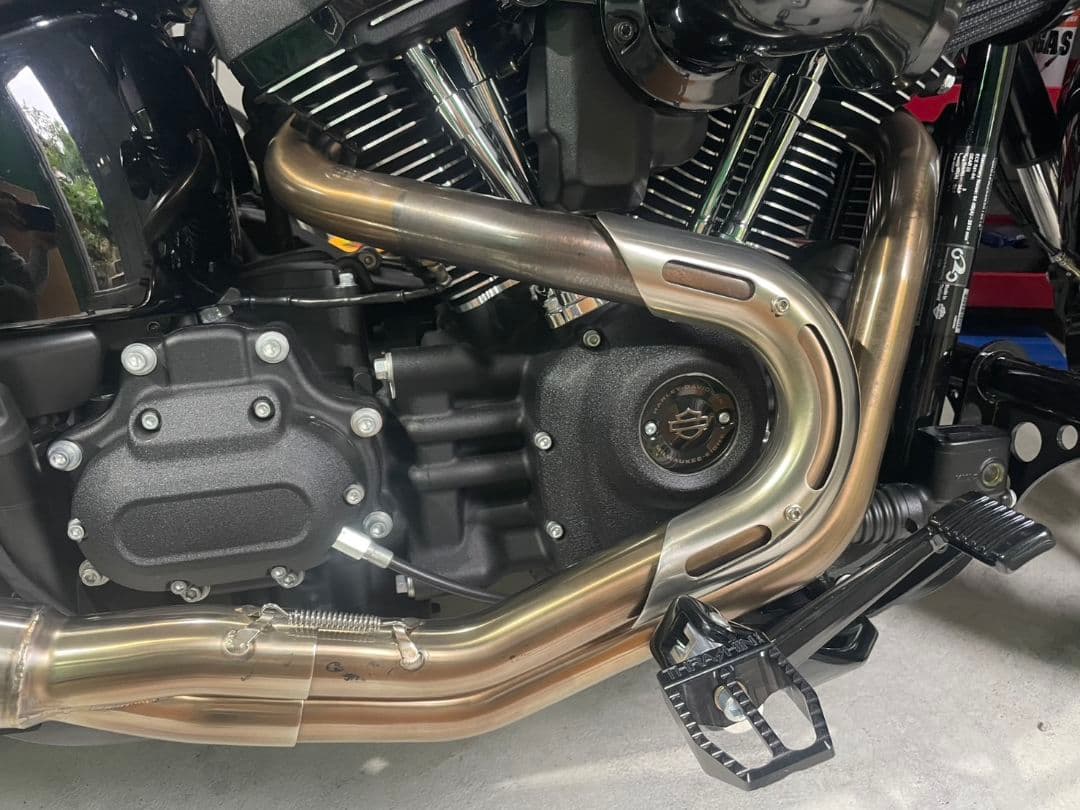 バンス＆ハインズ （VANCE&HINES)ステンレス 2in1 アップスイープ