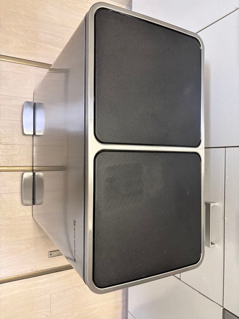 SONGMICS ゴミ箱 ダストボックス 2x30L LTB60NL