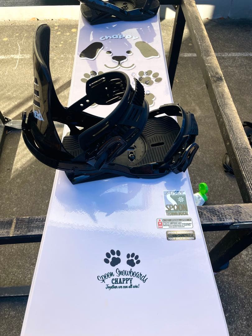 Spoon Chappy 158cm HEADビンディング 2点セット