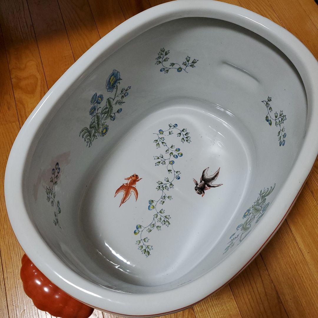 金魚鉢　陶器