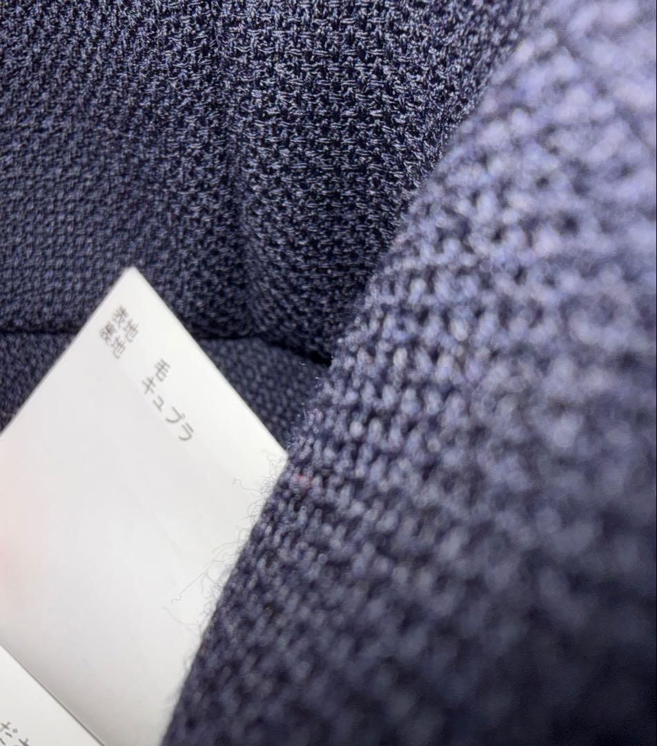 ANAYIウールオックスダブルジャケット38アナイネイビー金ボタン