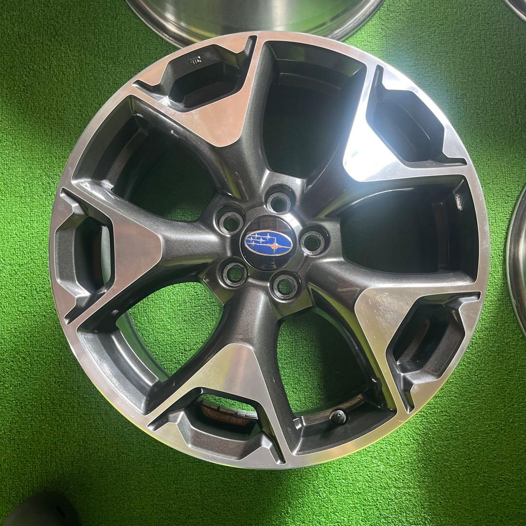 user_cb4ecb16① 2本 スバル　XV純正アルミホイール