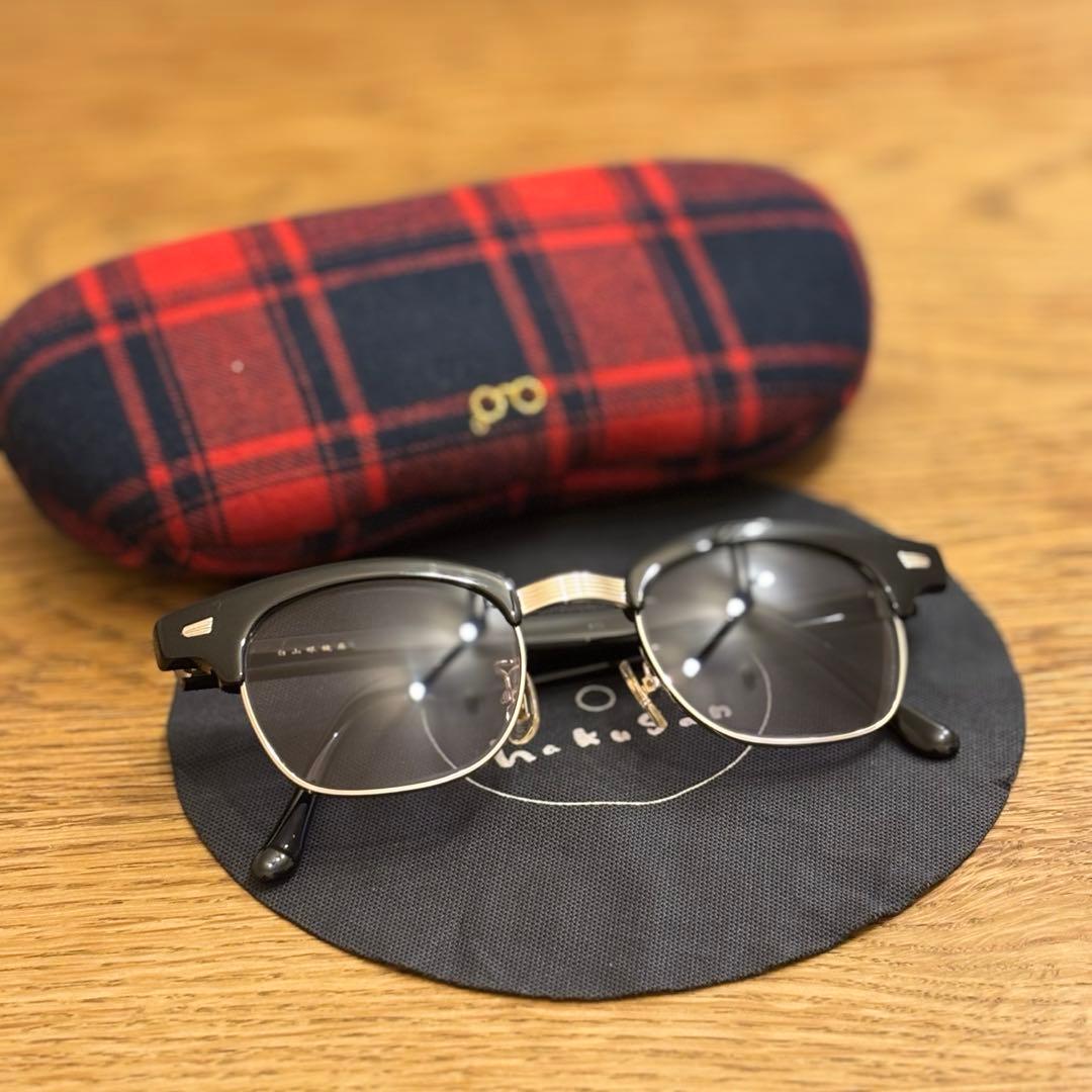 希少！白山眼鏡店/LINDY BROW/サーモント