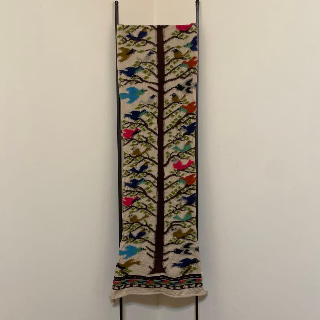 KAPITAL キャピタル　BIRD TREE HAPPYマフラーマフラー