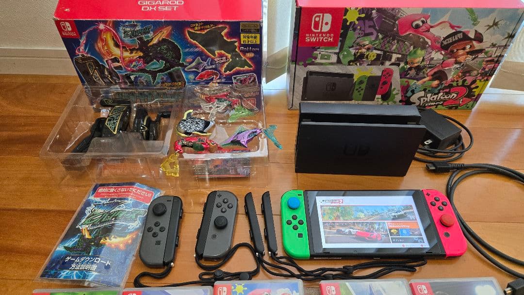 Nintendo Switch本体スプラトゥーン　ソフトセット 特典おまけ付き