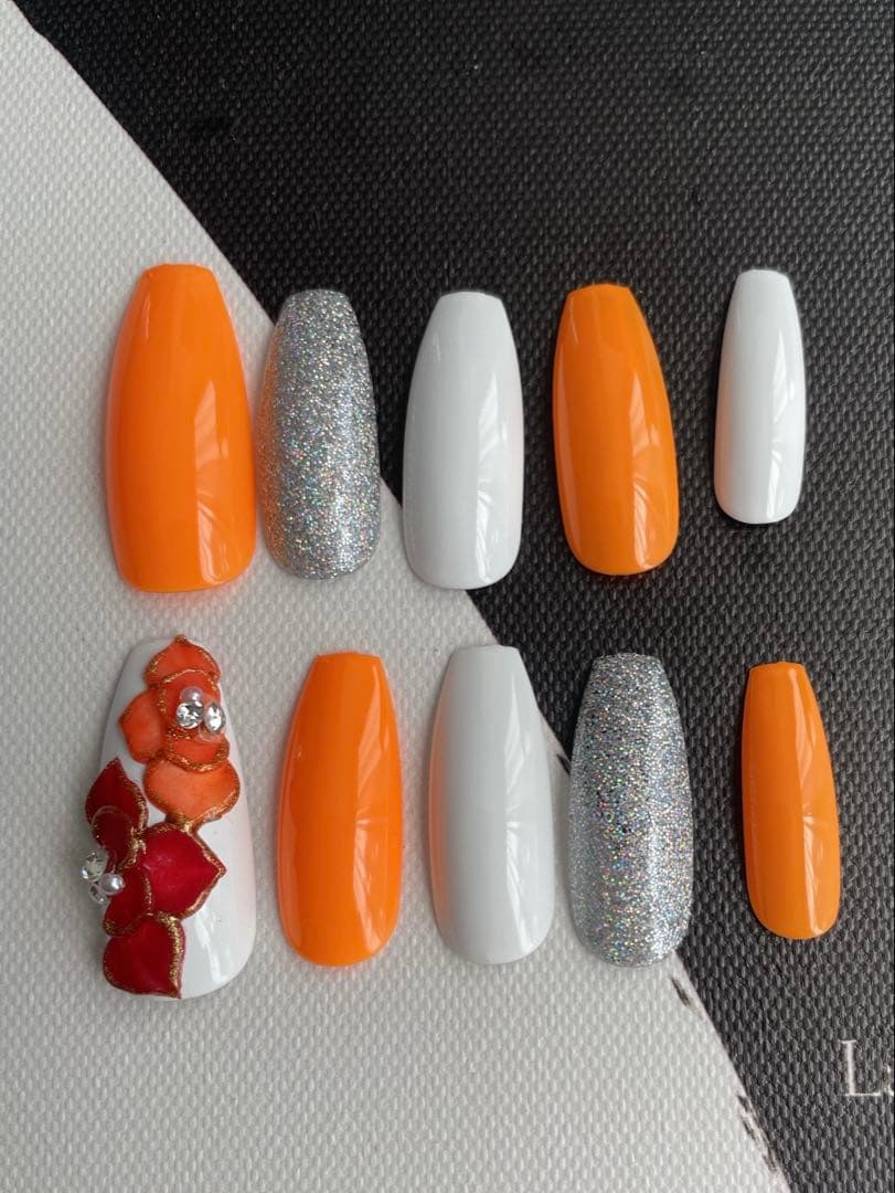 2026年個数限定即日発送可能ギャルネイルチップロングネイルチップロングポイント