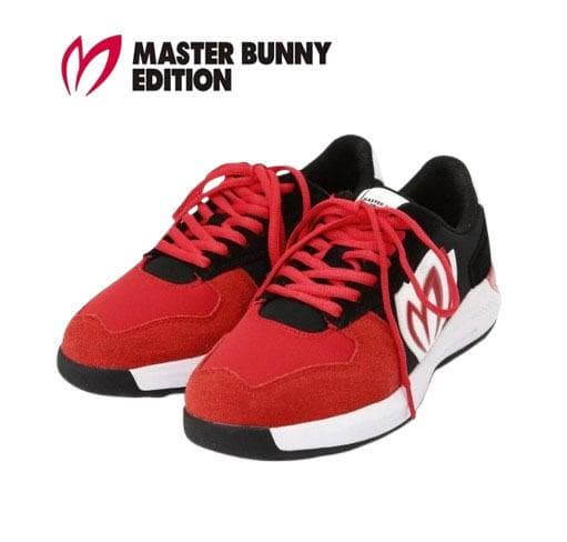○★新品未使用　マスターバニーエディション　ゴルフシューズ　レッド　23cm
