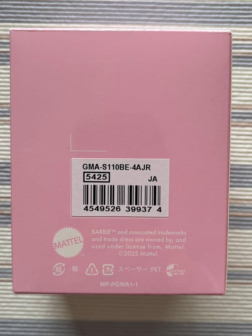 CASIO バービー コラボモデルGMA-S110BE-4AJR【新品】