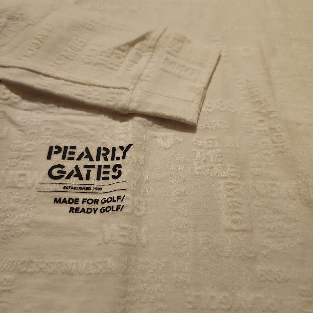 PEARLY GATES ホワイト長袖Tシャツ　サイズ2