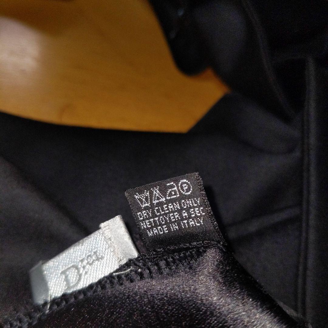 Dior HOMME ストール（黒）Bee刺繍入り