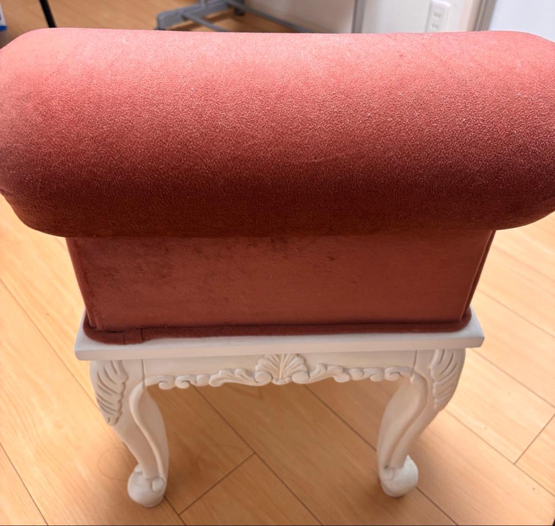 アンティーク 椅子 赤 ロココ調 ヨーロッパ ロリィタ ゴシック