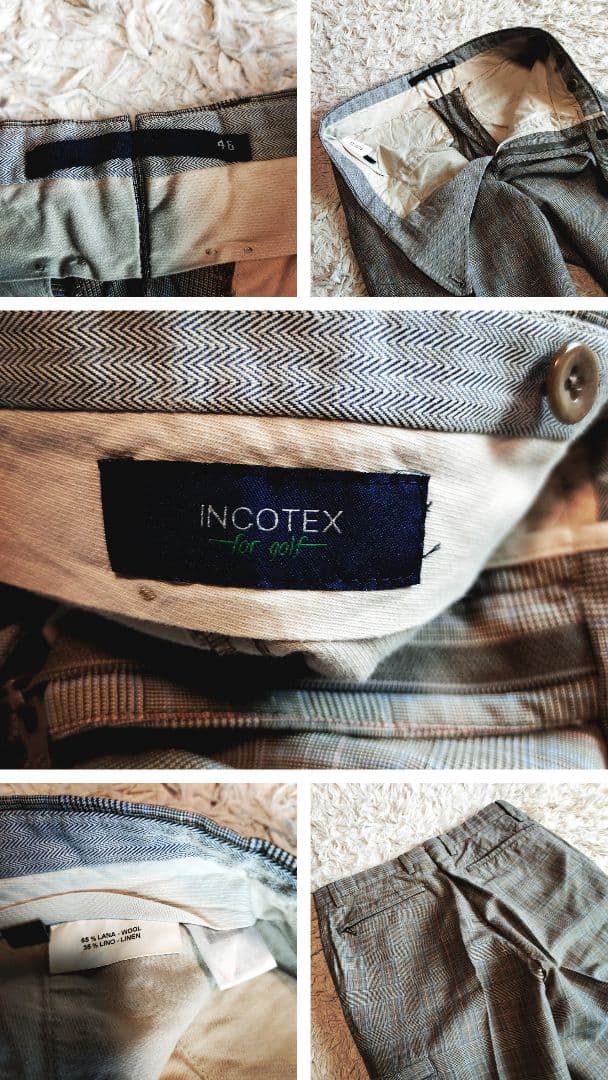 マッキントッシュ インコテックス シップス セットアップ シルク 絹 イタリア製