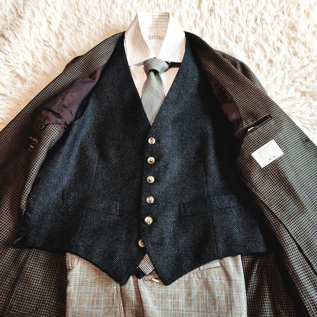 マッキントッシュ インコテックス シップス セットアップ シルク 絹 イタリア製