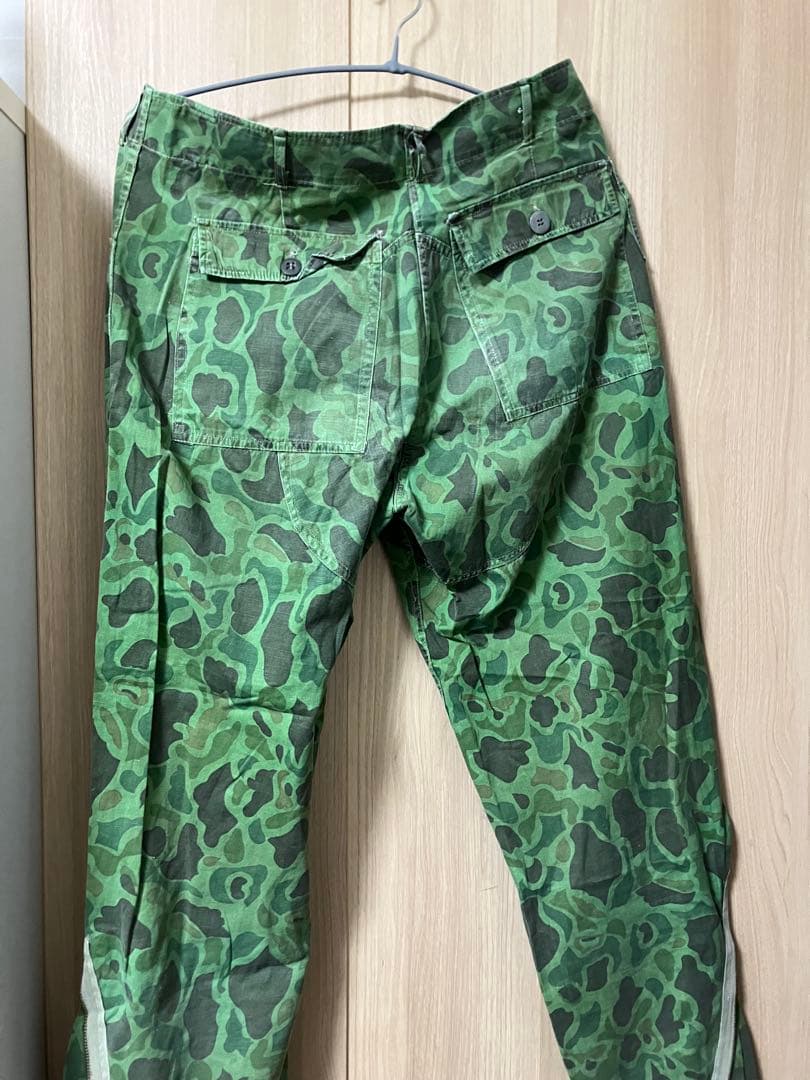 韓国陸軍ダックハンターカモ実物上下