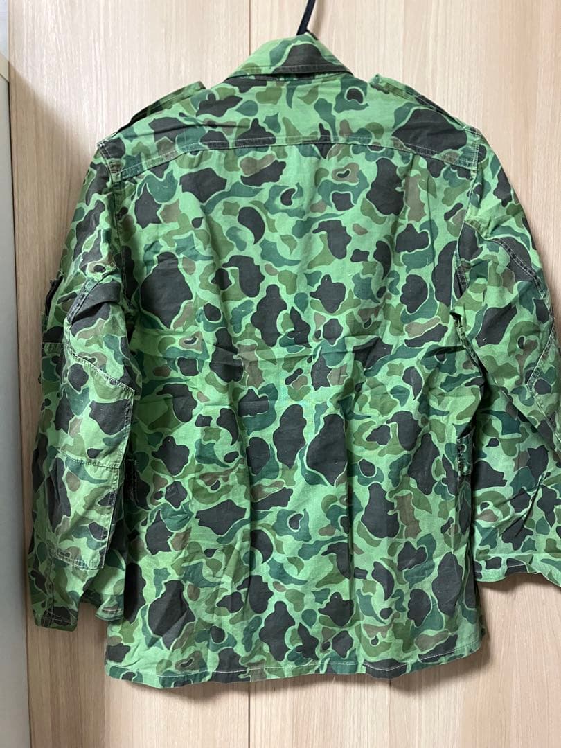 韓国陸軍ダックハンターカモ実物上下
