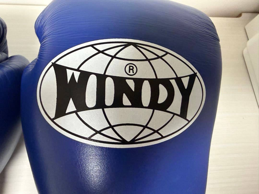 WINDY ボクシンググローブ 8 oz 青