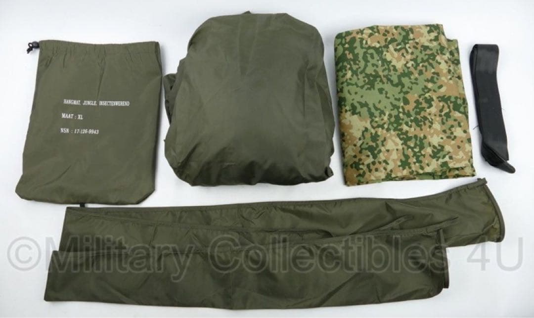 超希少 デッドストック新品未使用 オランダ軍ハンモックテントセット