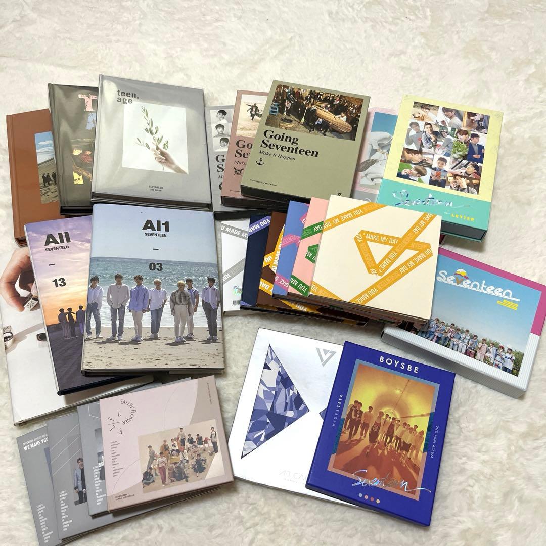 SEVENTEEN アルバム まとめ売り（おまけ付き）