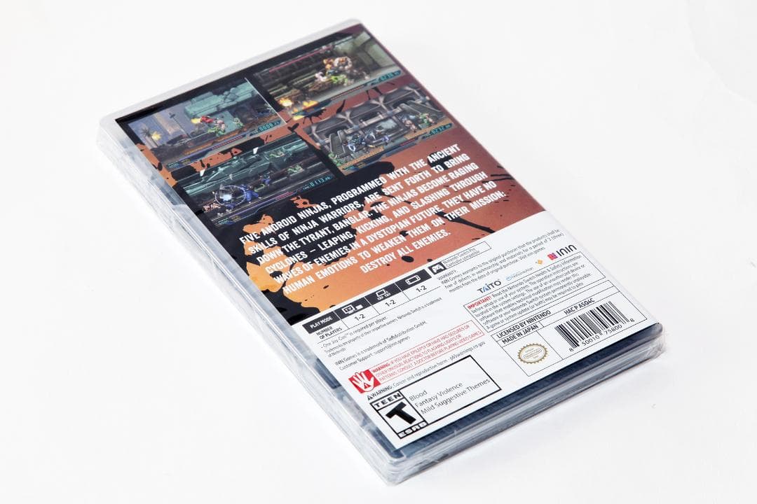 【新品】ザ・ニンジャウォーリアーズ ワンスアゲイン【switch】