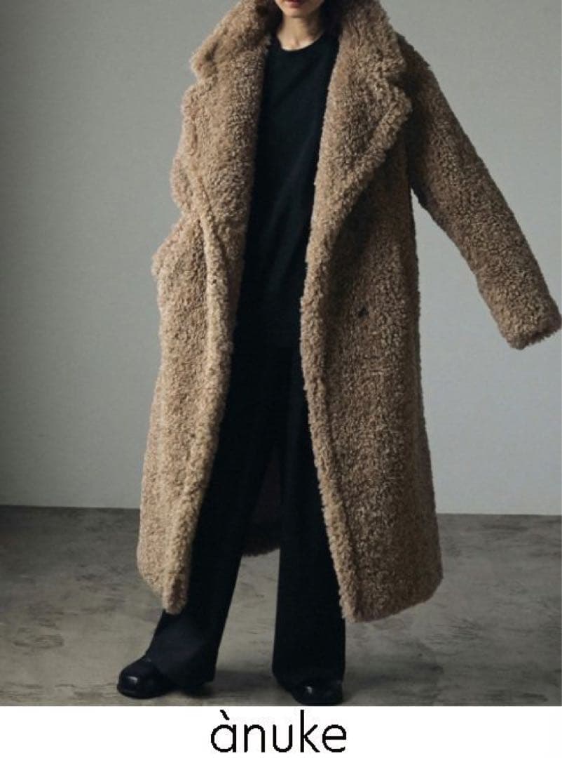 02509 anukeアンヌーク EcofurOverCoat