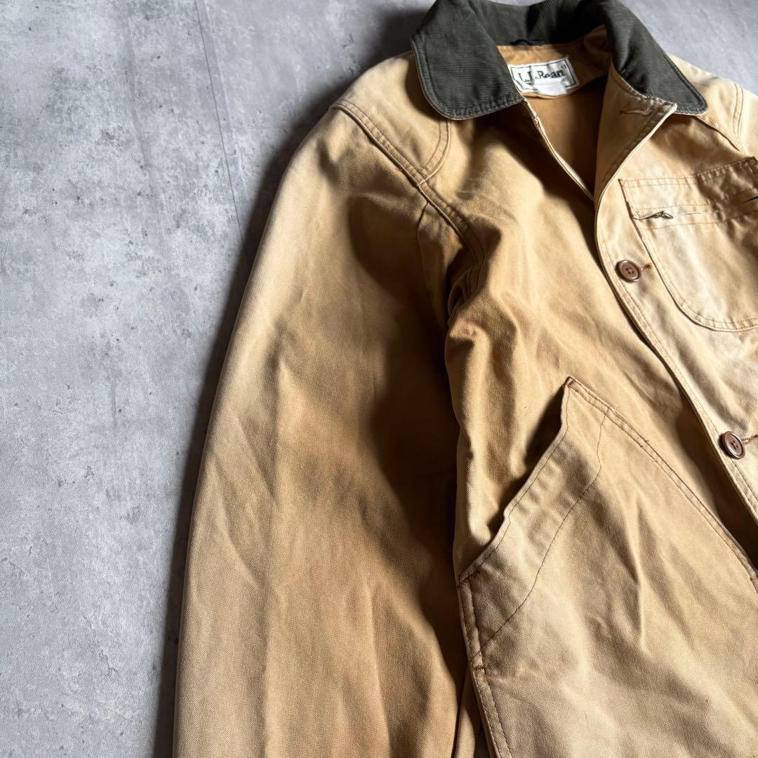 【80s L.L.Bean】カバーオール　鬼フェード　ダック生地　vintage