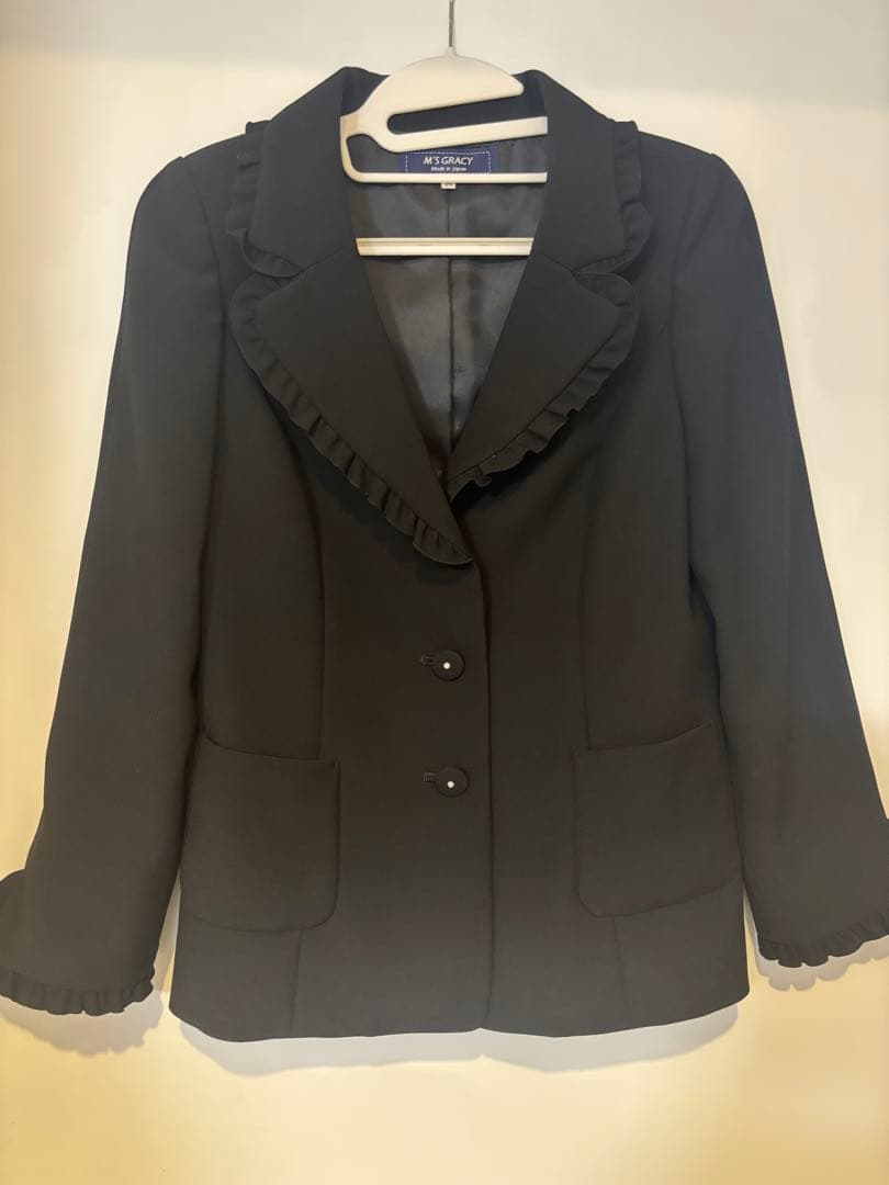 M'sGRACY フリル襟ジャケット