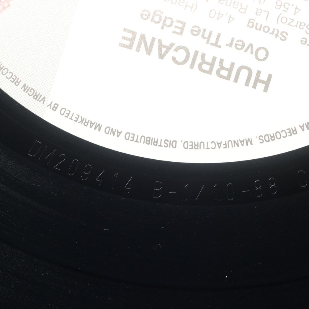 独LP Hurricane Over The Edge ドイツ盤 初回プレス