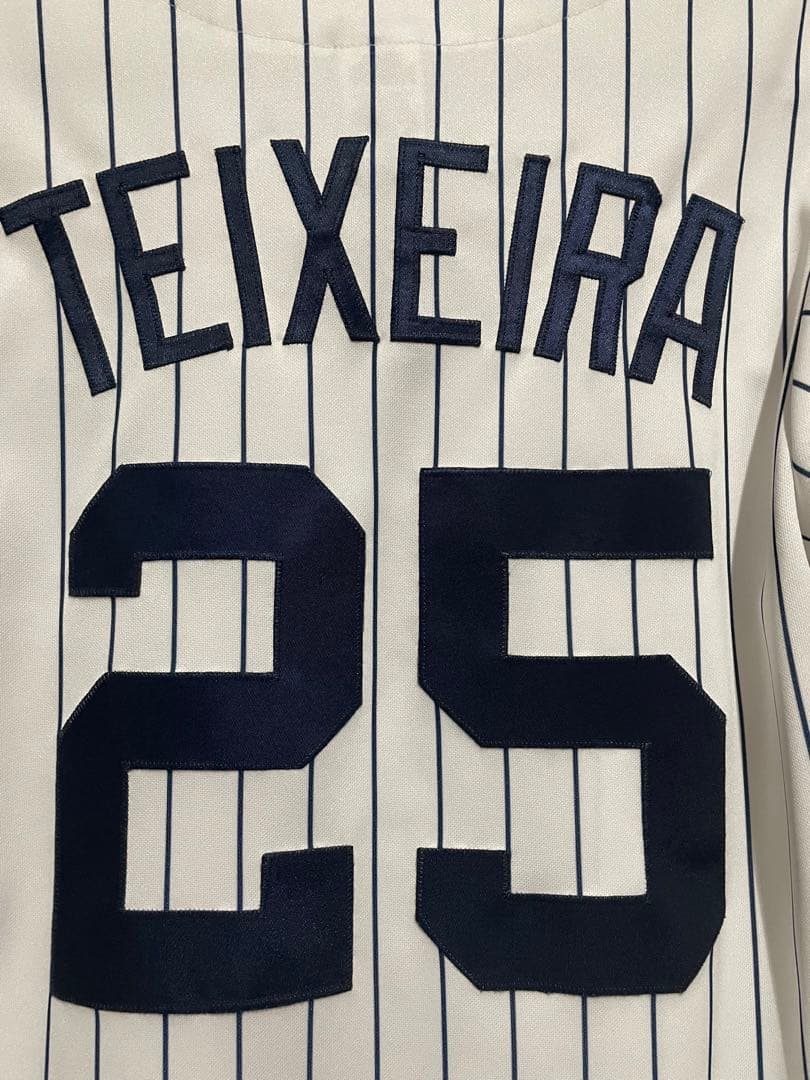 【希少・新品・未着用】MLB ヤンキース マーク・テシェイラ レプリカS