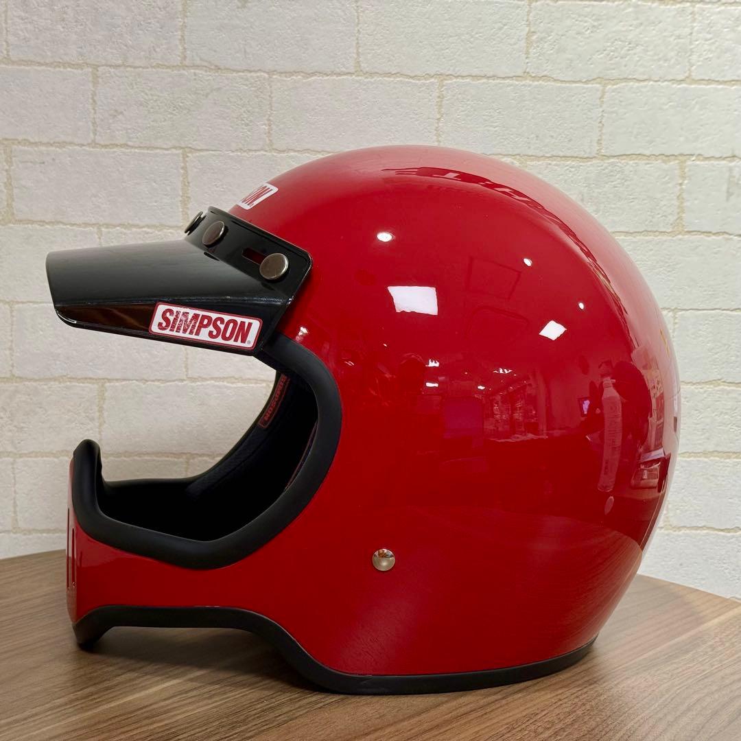 【専用】SIMPSON M50 ヘルメット、EtheN SCRAMBLER 05