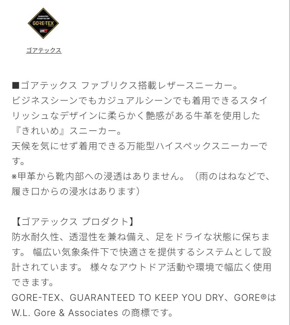 リーガル REGAL レザーシューズ 革靴　GORE-TEX