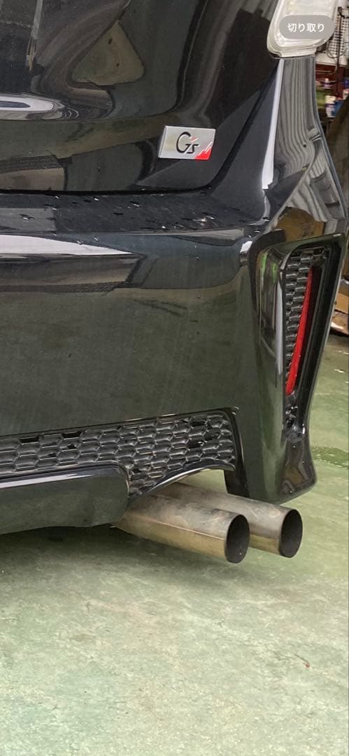 【SALE】プリウスα リアピースマフラー(出口デュアル)