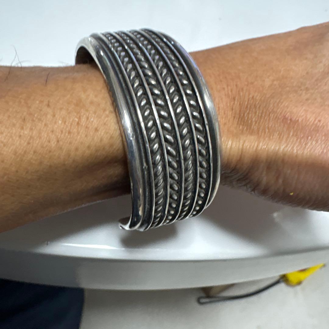 ロンハーマン購入 ナホバ族バングル！ 重厚感アリアリのインディアンjewelry