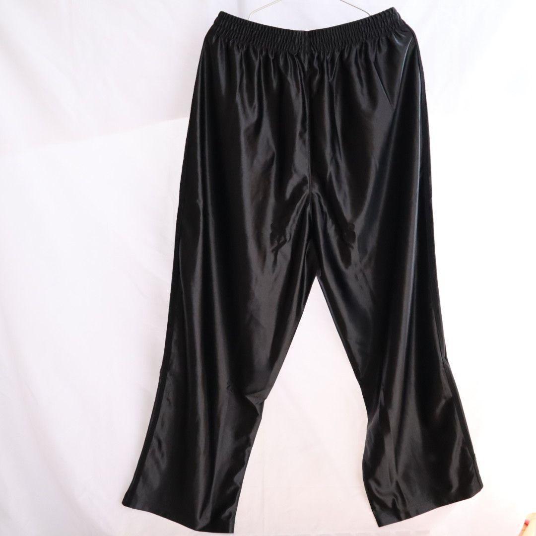 新品★adidas★黒★L★オーバーサイズファイヤーバードトラックパンツ★男女