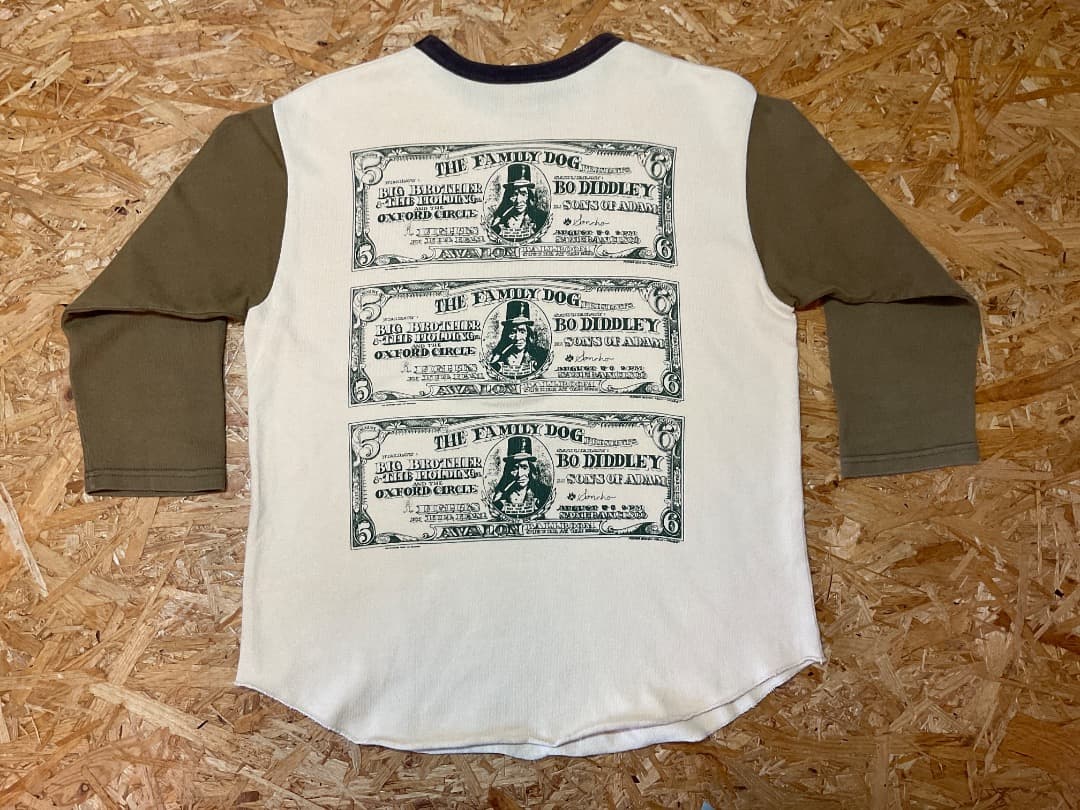 ブートレガーズ JEFFERSON AIRPLANE 7分袖 Rock Tee