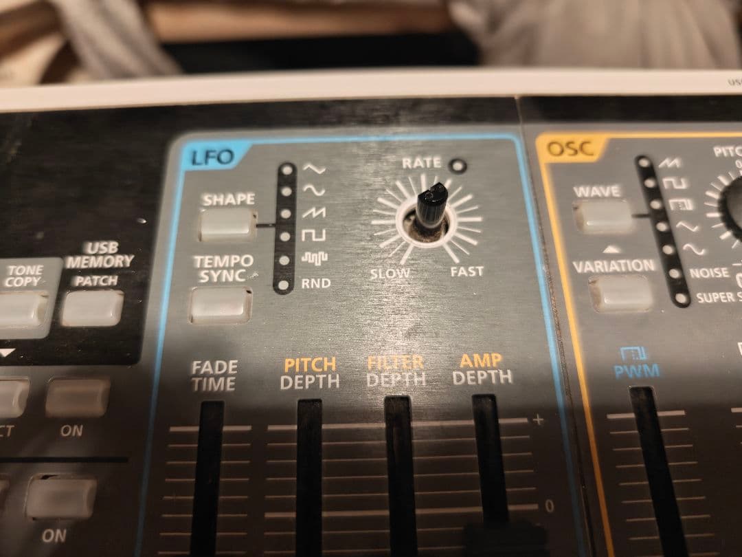 roland GAIA sh-01　現状