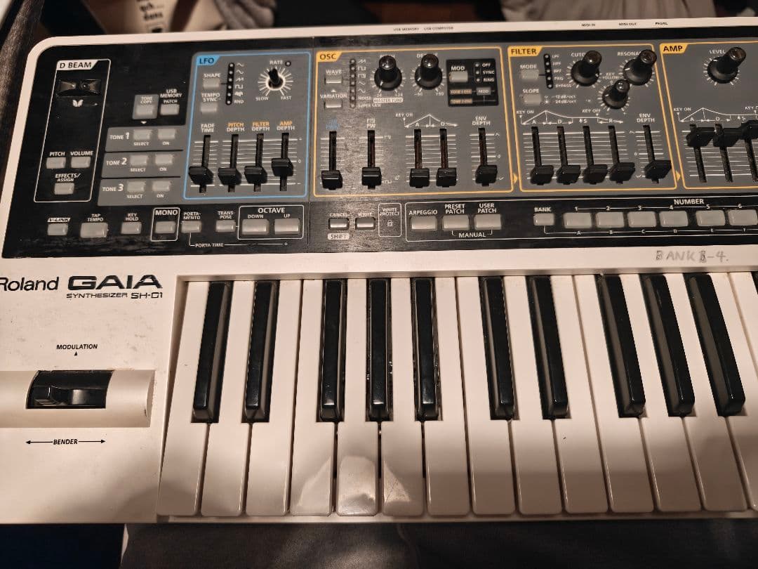 roland GAIA sh-01　現状