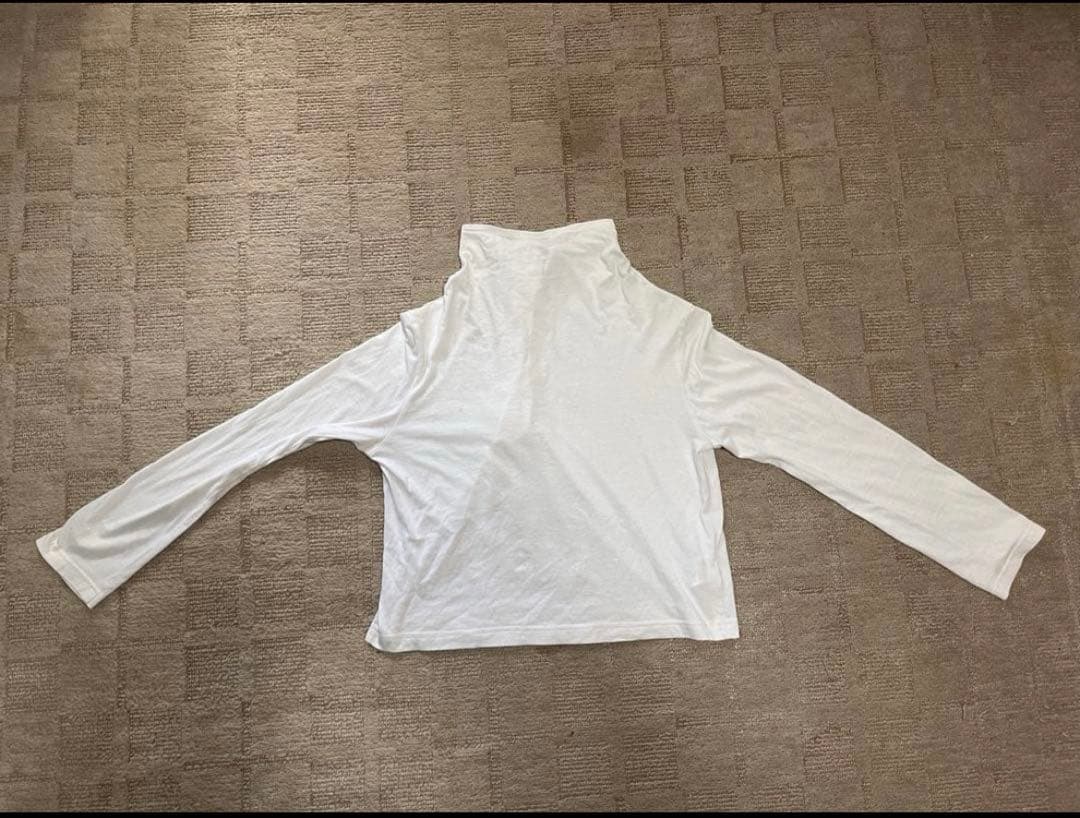 トップス y's cotton long sleeves with back button