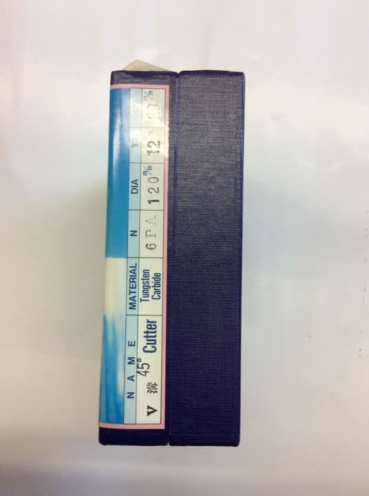 V溝カッター 45°