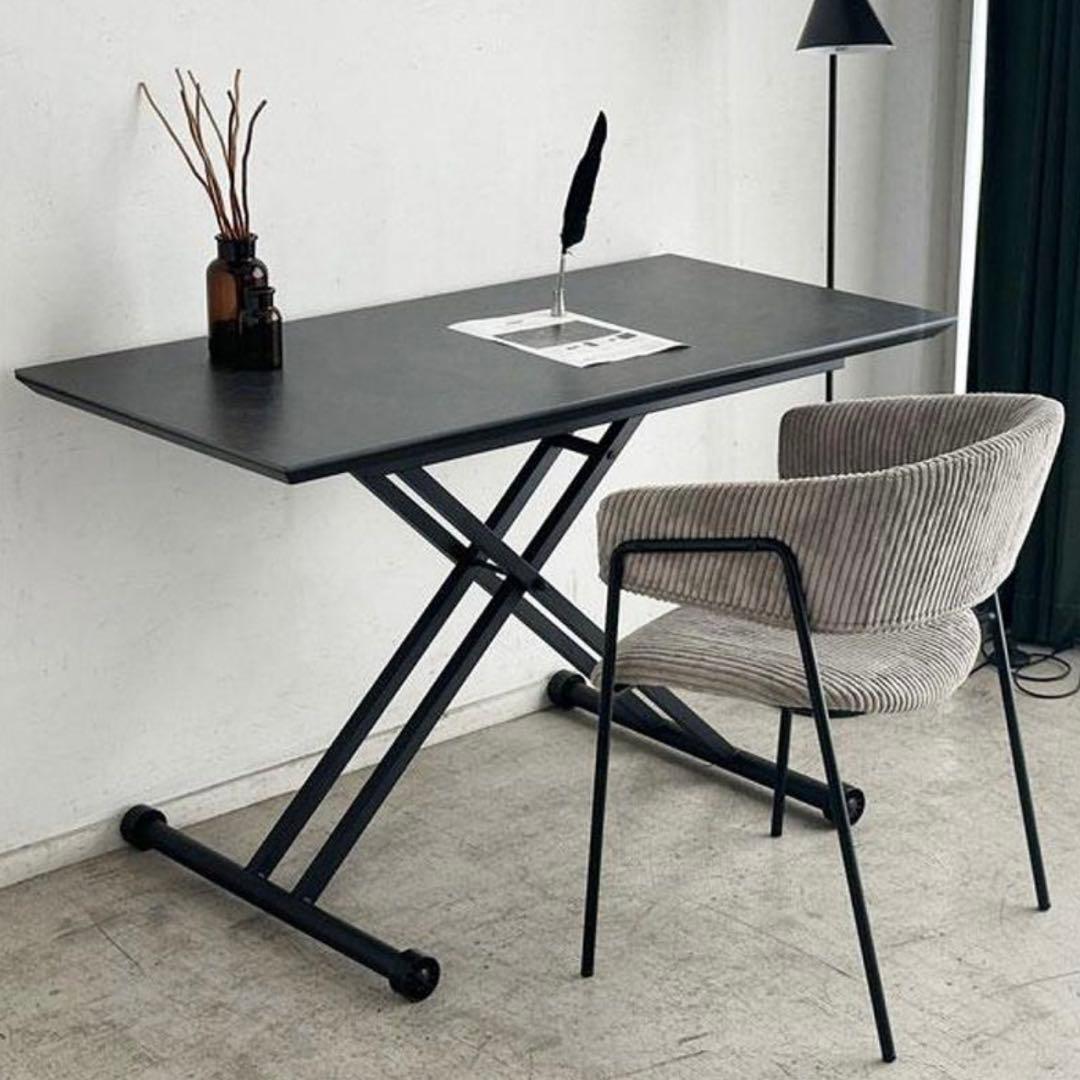 セラミックテーブル 昇降テーブル センターテーブル