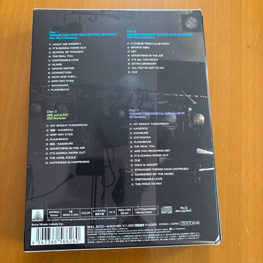 IT'S GONNA WORK OUT～LIVE 82-84～（4枚組）