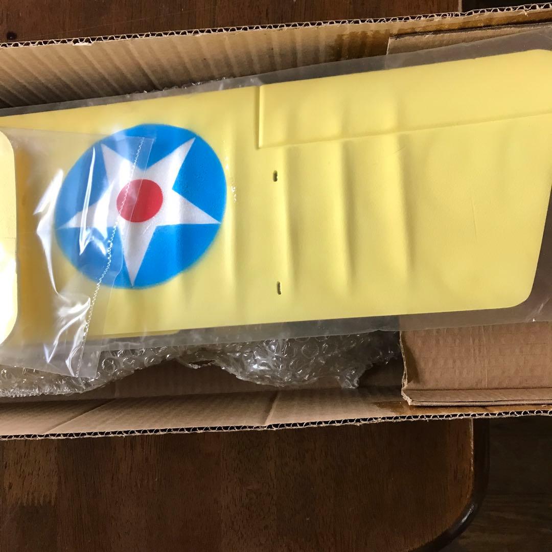 【希少❗️】JN-4 バイプレーン セミスケール　電動ラジコン飛行機キット