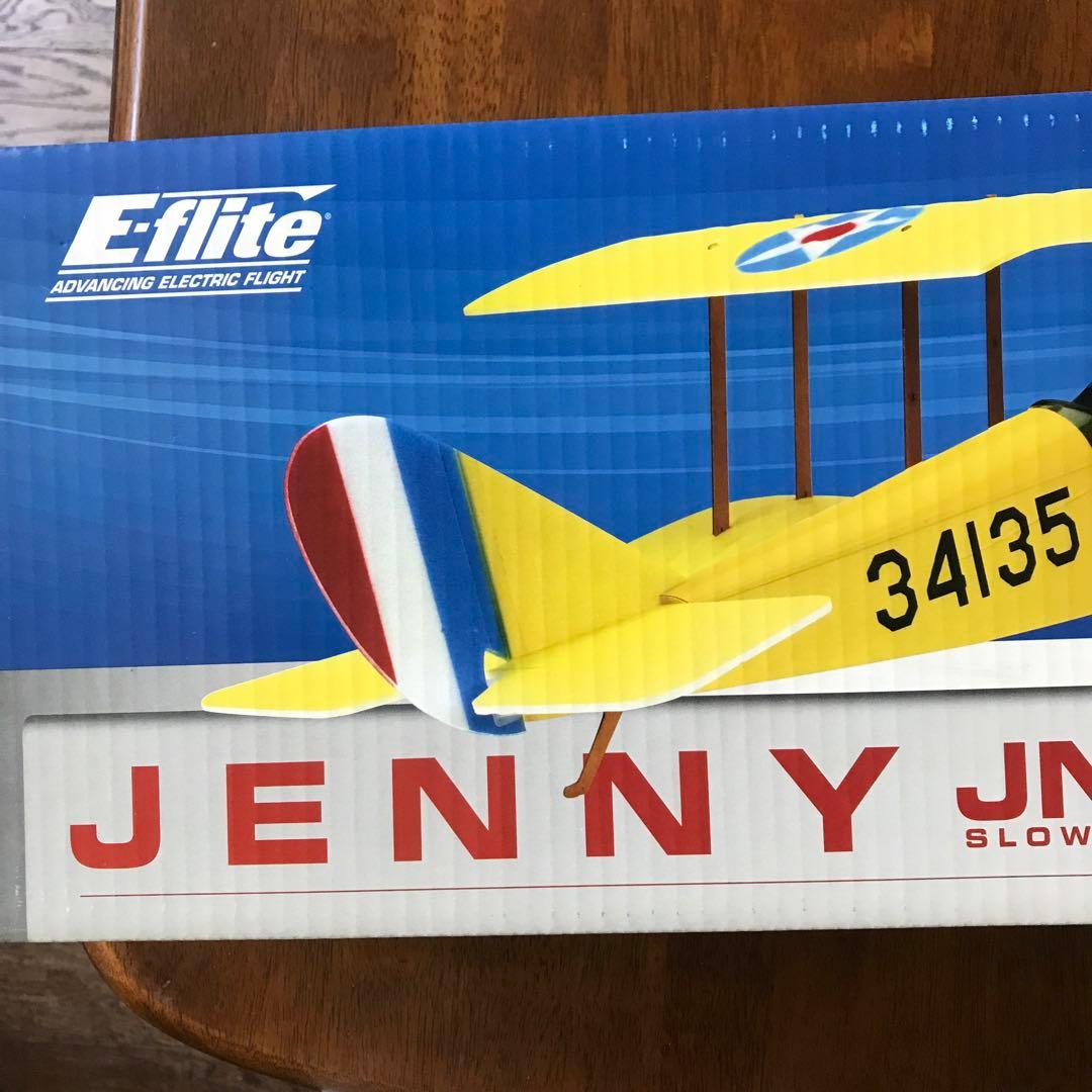 【希少❗️】JN-4 バイプレーン セミスケール　電動ラジコン飛行機キット