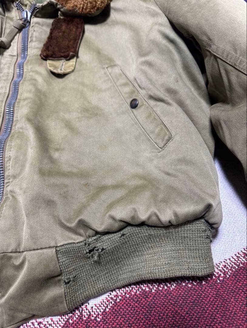 希少　40s us.army b-15 米軍実物　フライトジャケット　ミリタリー