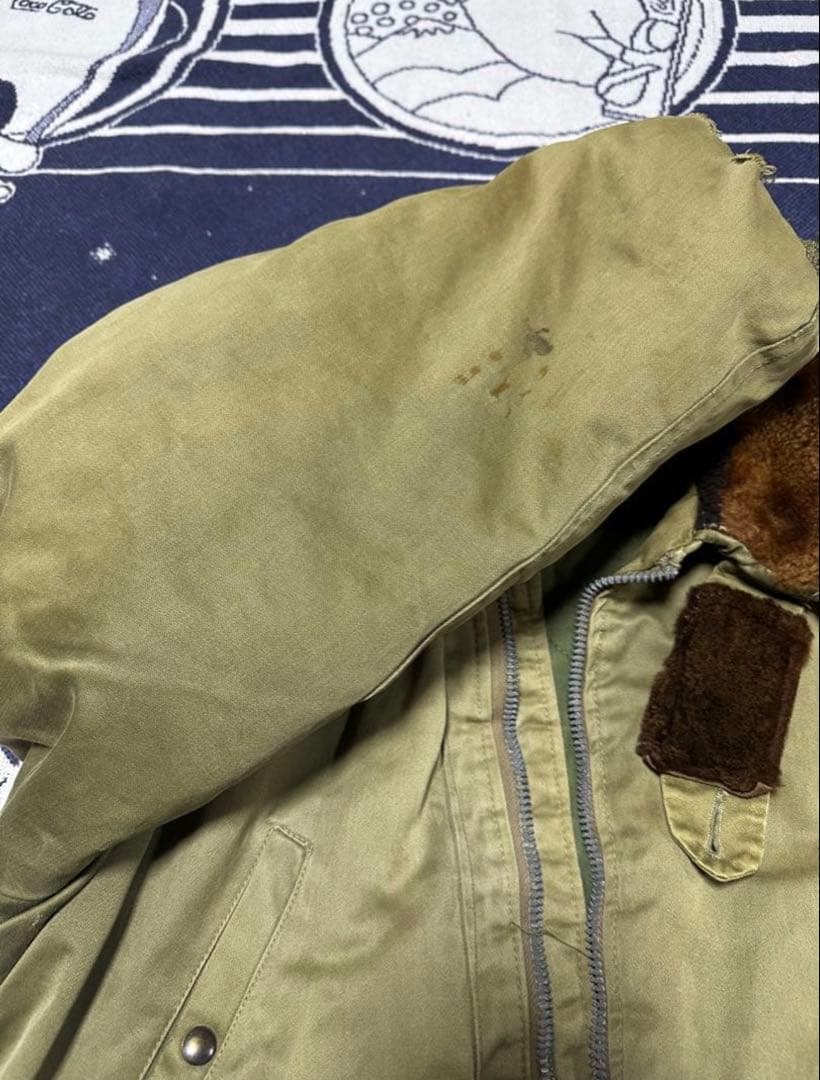 希少　40s us.army b-15 米軍実物　フライトジャケット　ミリタリー