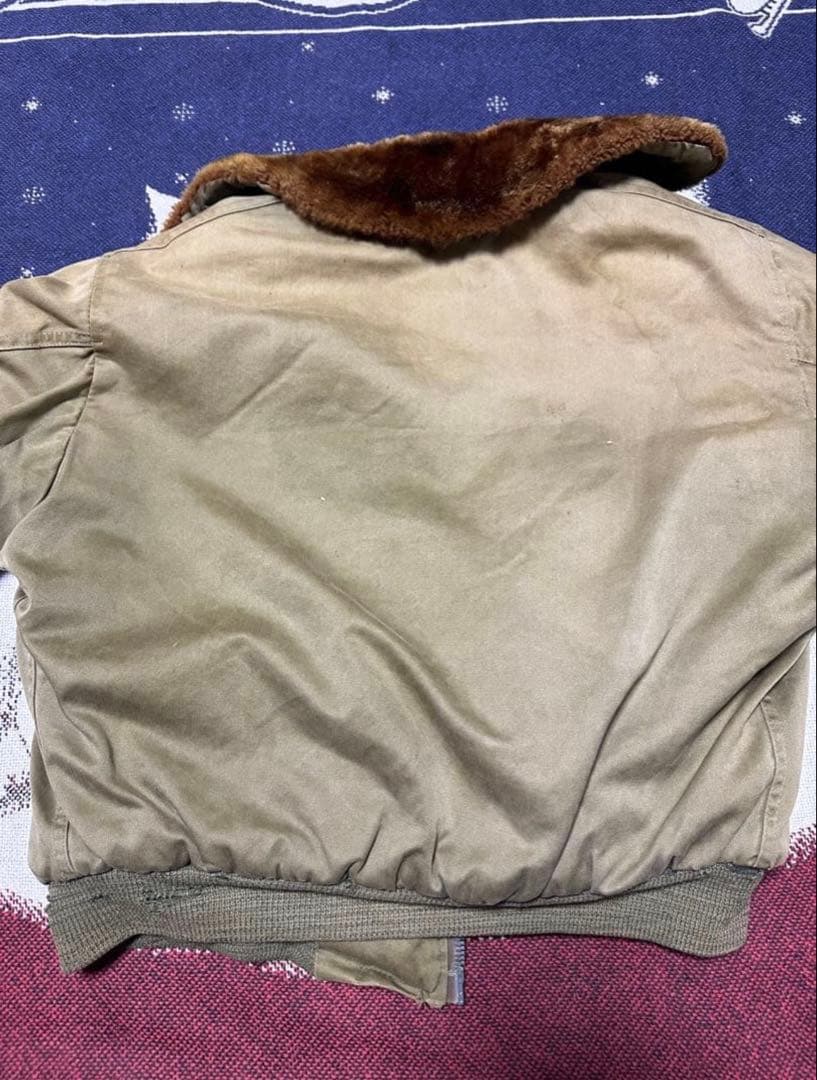 希少　40s us.army b-15 米軍実物　フライトジャケット　ミリタリー